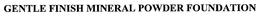 GENTLE FINISH MINERAL POWDER FOUNDATION trademark
