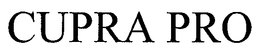 CUPRA PRO trademark