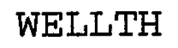 WELLTH trademark