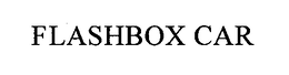FLASHBOX CAR trademark