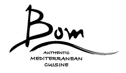 BOM AUTHENTIC MEDITERRANEAN CUISINE trademark