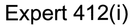 EXPERT 412(I) trademark