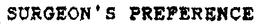 SURGEON'S PREFERENCE trademark