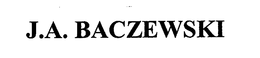 J.A. BACZEWSKI trademark