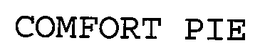 COMFORT PIE trademark