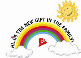 HI. I'M THE NEW GIFT IN THE FAMILY! LOVE trademark