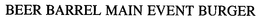 BEER BARREL MAIN EVENT BURGER trademark