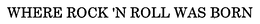 WHERE ROCK 'N ROLL WAS BORN trademark