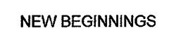 NEW BEGINNINGS trademark