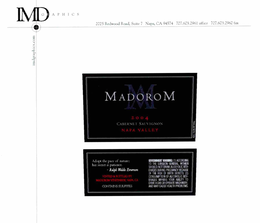 MADOROM AM 2004 CABERNET SAUVIGNON NAPA VALLEY trademark