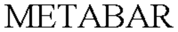 METABAR trademark