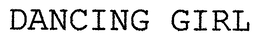 DANCING GIRL trademark
