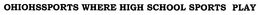 OHIOHSSPORTS WHERE HIGH SCHOOL SPORTS PLAY trademark
