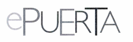 EPUERTA trademark