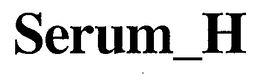 SERUM_H trademark