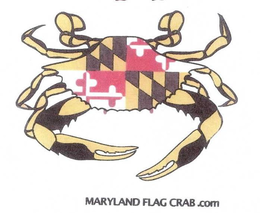 MARYLAND FLAG CRAB.COM trademark