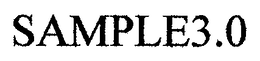 SAMPLE3.0 trademark