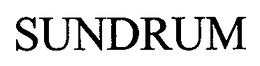 SUNDRUM trademark