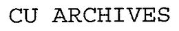 CU ARCHIVES trademark