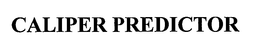 CALIPER PREDICTOR trademark