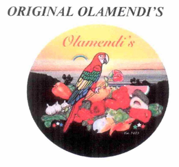 ORIGINAL OLAMENDI'S OLAMENDI'S trademark