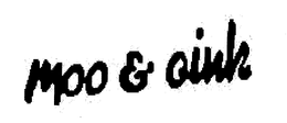 MOO & OINK trademark