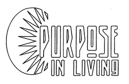 PURPOSE IN LIVING trademark