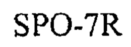 SPO-7R trademark