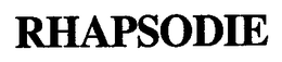 RHAPSODIE trademark