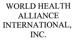 WORLD HEALTH ALLIANCE INTERNATIONAL, INC. trademark