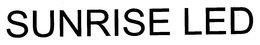 SUNRISE LED trademark