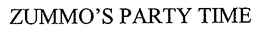 ZUMMO'S PARTY TIME trademark