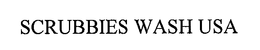 SCRUBBIES WASH USA trademark