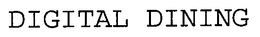 DIGITAL DINING trademark