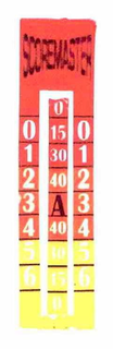 SCOREMASTER 0 1 2 3 4 5 6 0 15 30 40 A 40 10 15 0 0 1 2 3 4 5 6 trademark