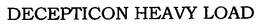 DECEPTICON HEAVY LOAD trademark