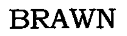 BRAWN trademark