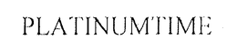 PLATINUMTIME trademark