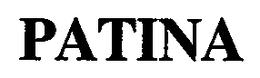 PATINA trademark