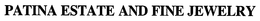 PATINA ESTATE AND FINE JEWELRY trademark