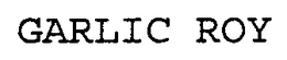 GARLIC ROY trademark