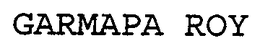 GARMAPA ROY trademark