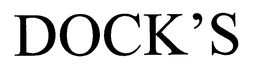 DOCK'S trademark
