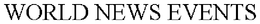 WORLD NEWS EVENTS trademark
