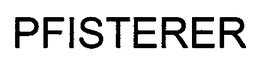 PFISTERER trademark