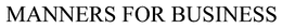 MANNERS FOR BUSINESS trademark