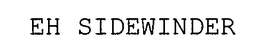 EH SIDEWINDER trademark