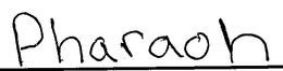 PHARAOH trademark