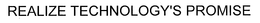REALIZE TECHNOLOGY'S PROMISE trademark
