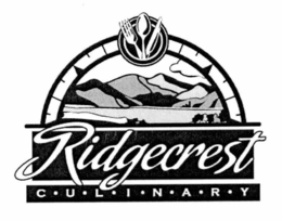 RIDGECREST C·U·L·I·N·A·R·Y trademark